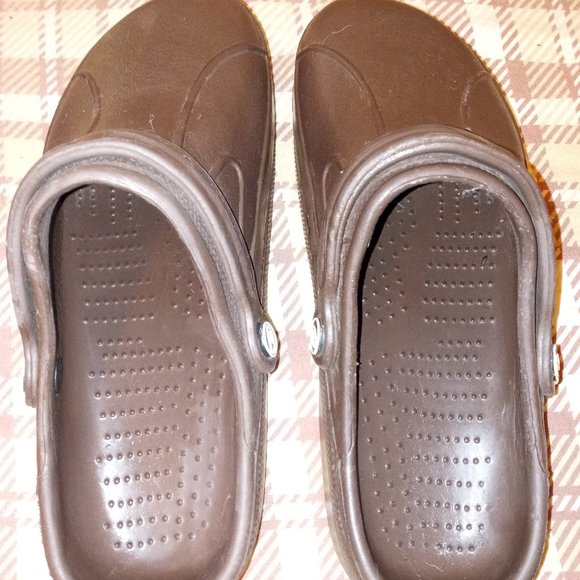 Wave Zone Other - #54 Crocs NWT Brown 11/12-14XL M10-12 Wave Zone: "scratches" on 1 moveable part